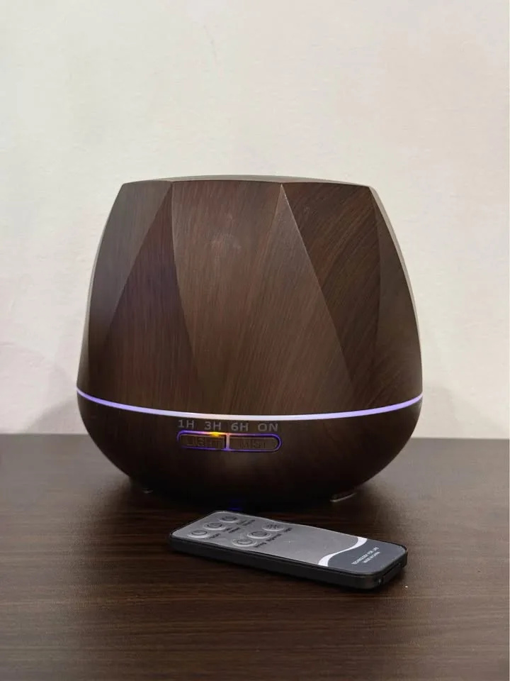 Two Oil diffusers - RGB LEDs - Espresso Colour image indicator(4)