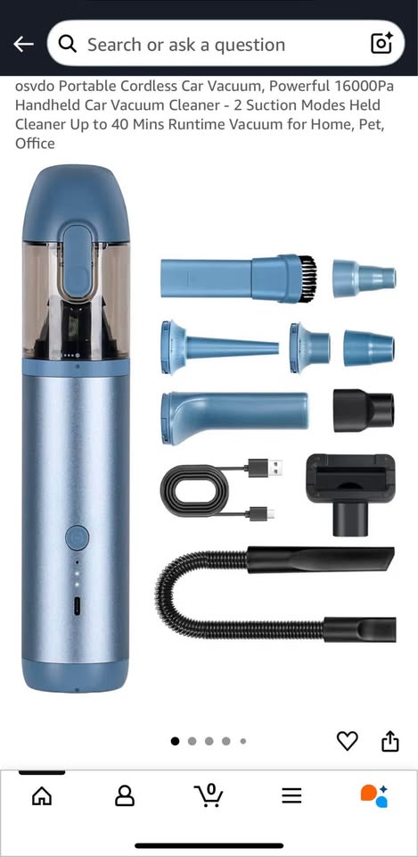 OSVDO Cordless Handheld Vacuum Cleaner - photo 4