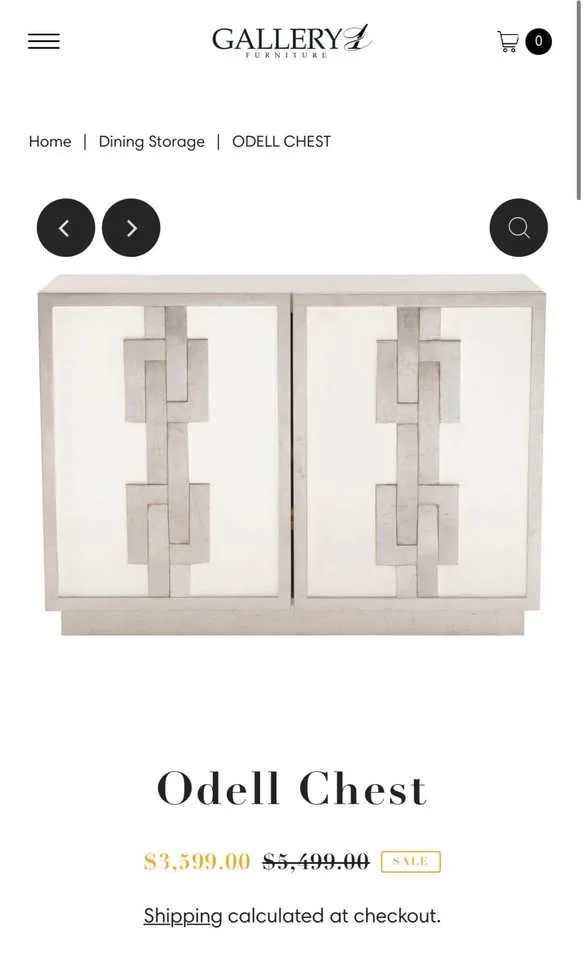 Odell Chest by Bernhardt - Luxury Furniture (Originally $4599!) image indicator(7)