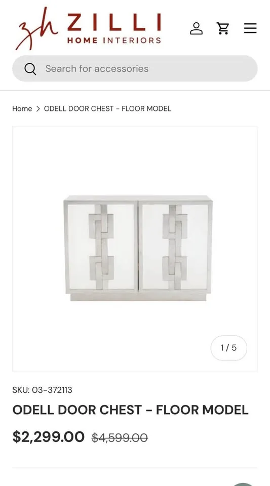 Odell Chest by Bernhardt - Luxury Furniture (Originally $4599!) image indicator(8)