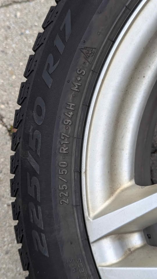 Premium Winter Tire & Audi Rim Package - Pirelli 225/50R17 - photo 4