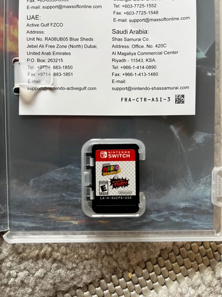 Super Mario 3D World + Bowser’s Fury Nintendo Switch Game - photo 2