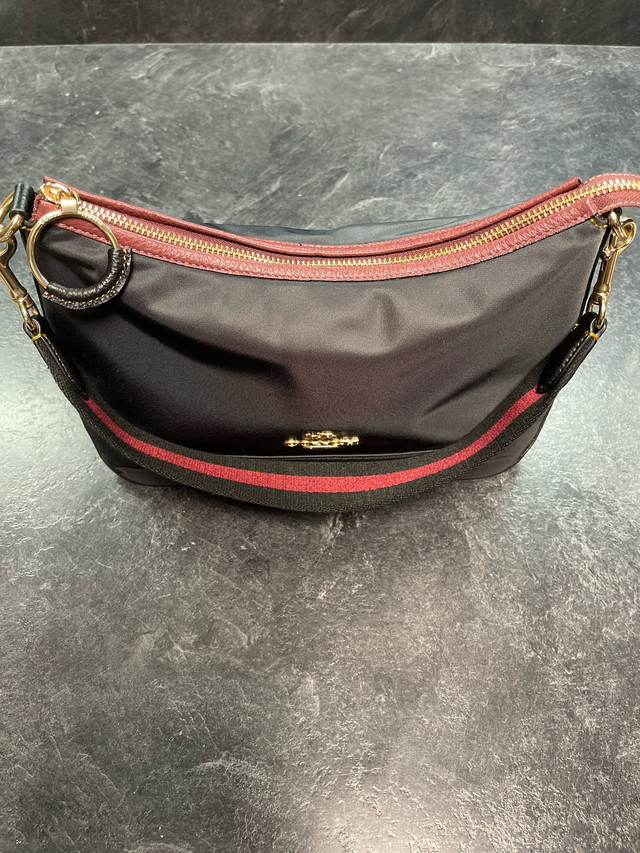 Coach Nylon/Leather Shoulder Bag