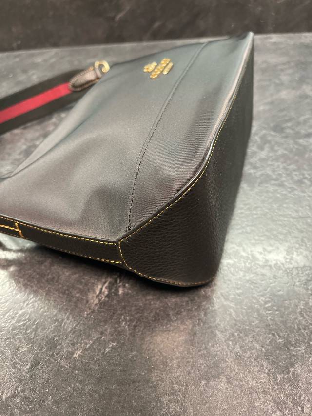 Coach Nylon/Leather Shoulder Bag - photo 2