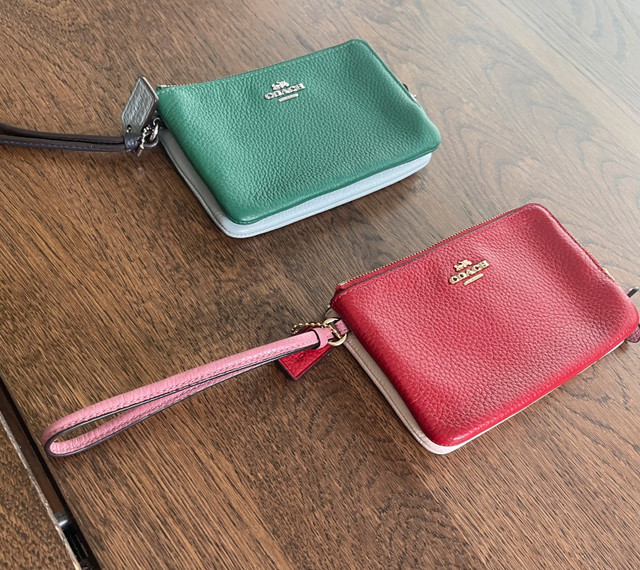 Coach Double Wristlets $75 each - photo 2