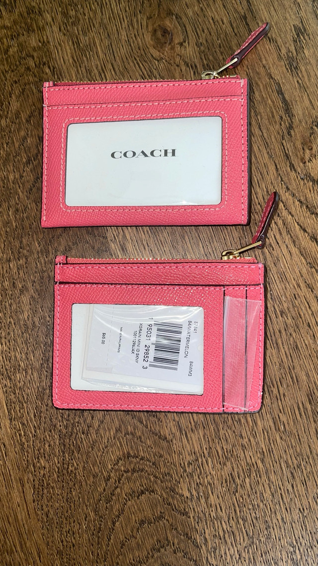 Coach ID wallet in Coral or Watermelon $65 each - photo 2