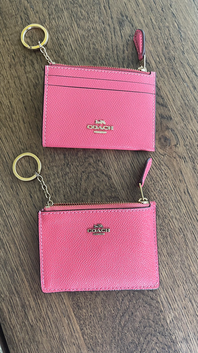 Coach ID wallet in Coral or Watermelon $65 each - photo 3