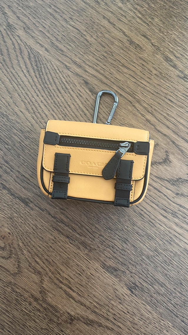 Coach Card Holder - Micro Track Key Fob