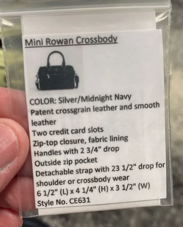 Coach Mini Rowan $120 each image indicator(2)