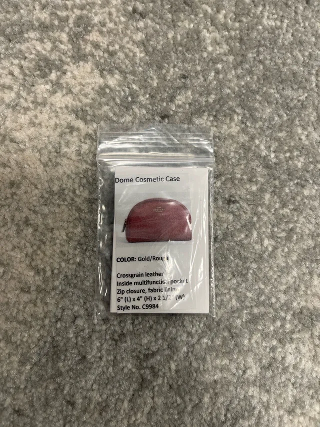 Coach Dome Cosmetic Case Style 9984 image indicator(2)