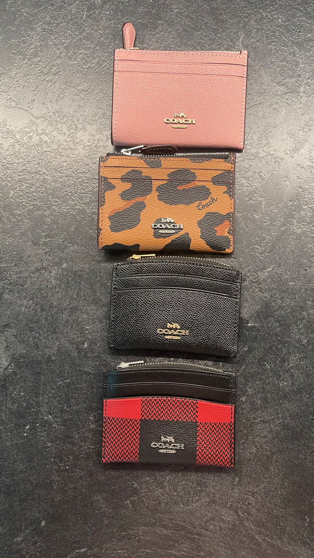 Coach Card/Coin Case - $35 each