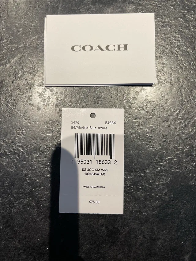 Coach Large Wristlet - Fits Phone Style No 5576 image indicator(2)