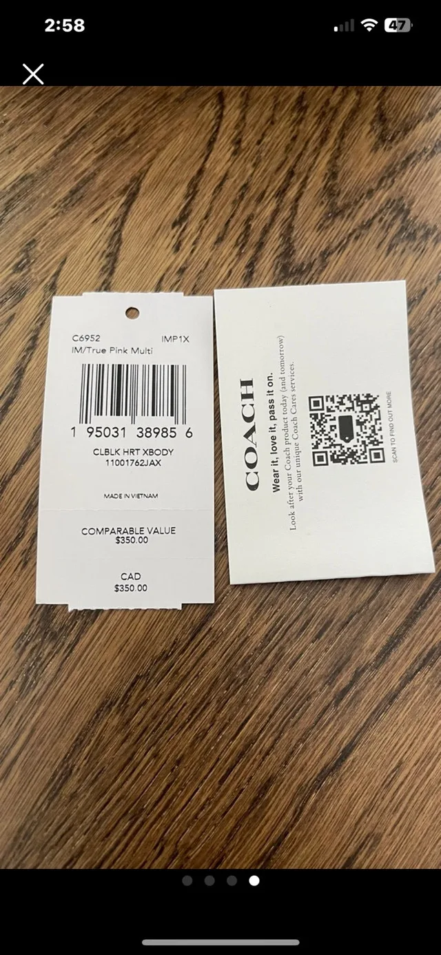 Coach Heart Bag - Style No. C6952 image indicator(4)