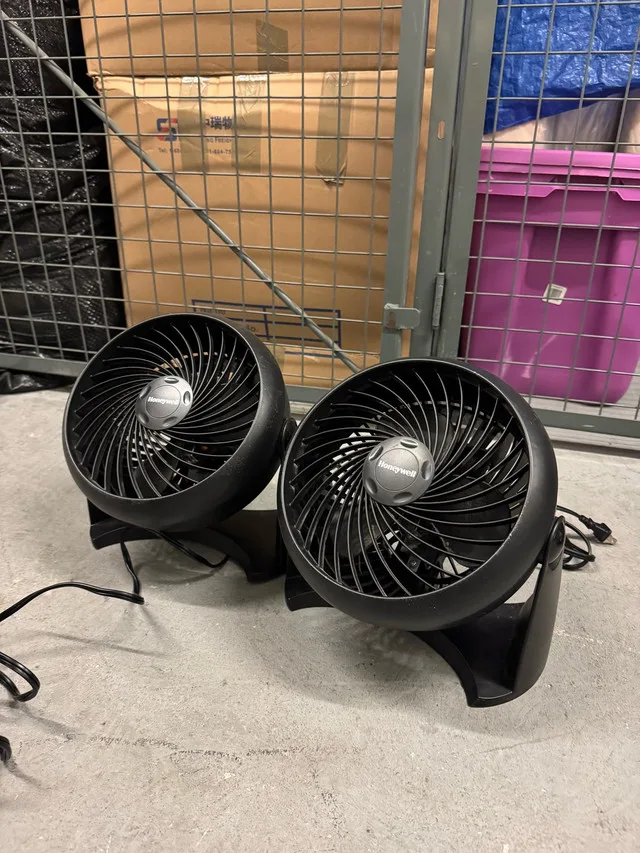 Honeywell Table / Floor Fans – Set of 2 – $25 image indicator(2)