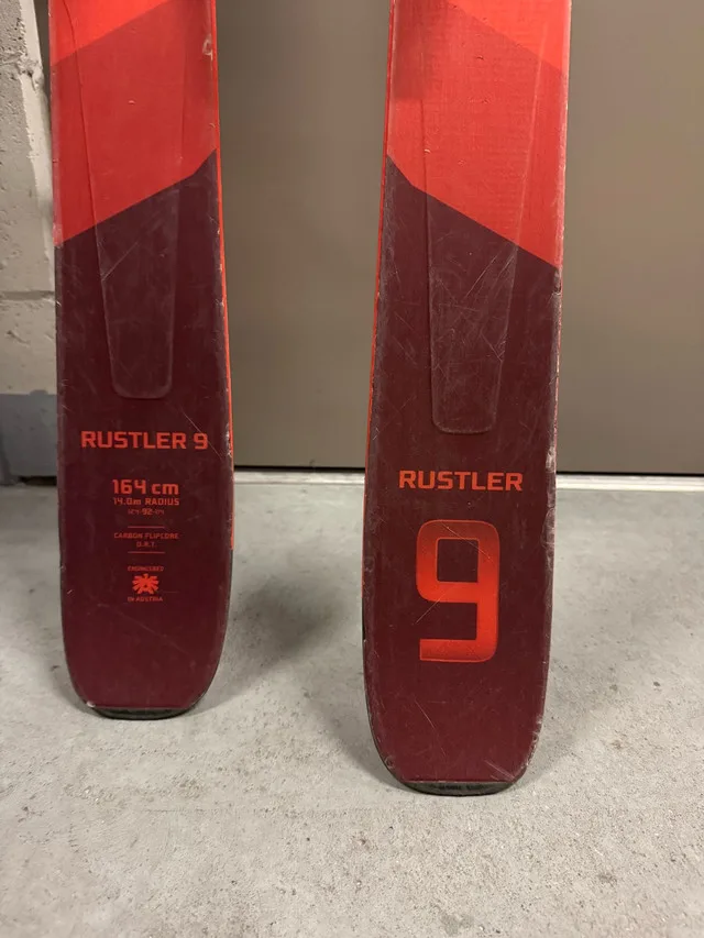 Blizzard Rustler 9 Skis – 164 cm with Marker Bindings – $250 image indicator(2)