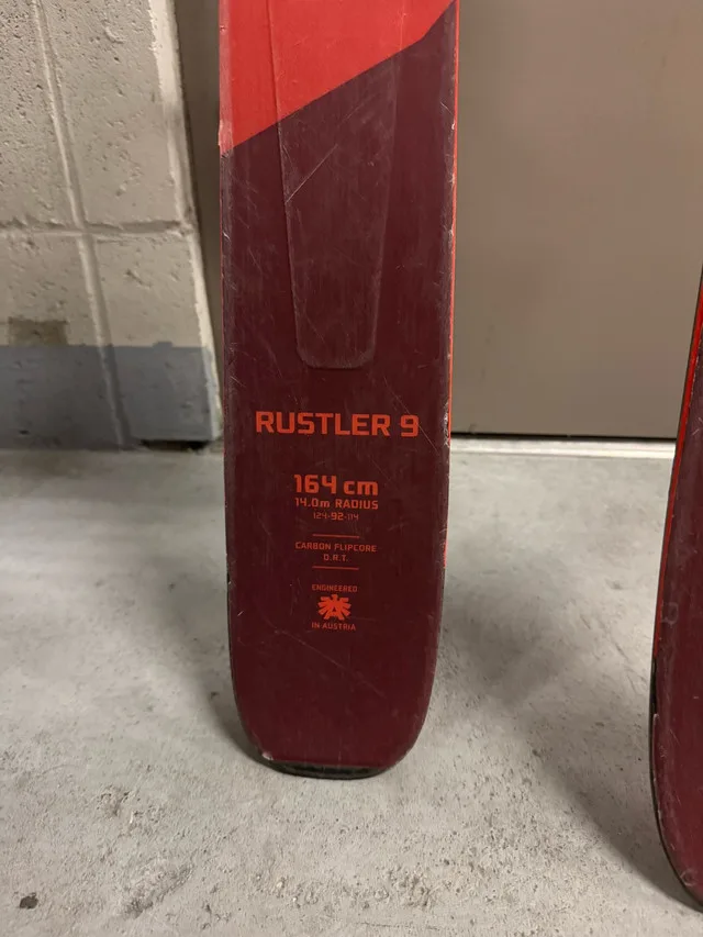 Blizzard Rustler 9 Skis – 164 cm with Marker Bindings – $250 image indicator(3)
