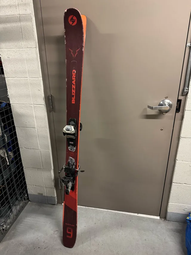 Blizzard Rustler 9 Skis – 164 cm with Marker Bindings – $250 image indicator(4)