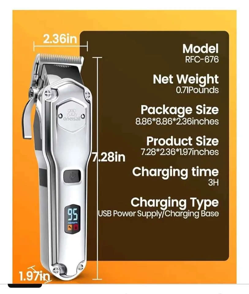 Pet Clippers - NEW with all accessories 🥕 image indicator(3)