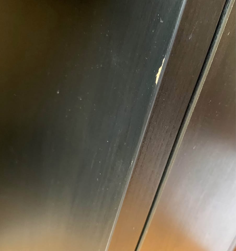 IIKEA MICKE Desk, black. Used, in good condition. - photo 3