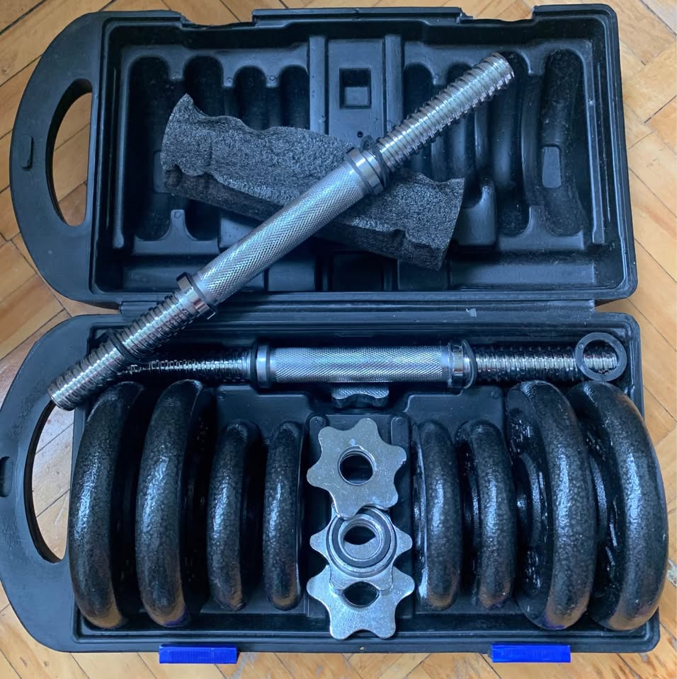 40 LB Adjustable Dumbbell Set. Brand new - photo 3