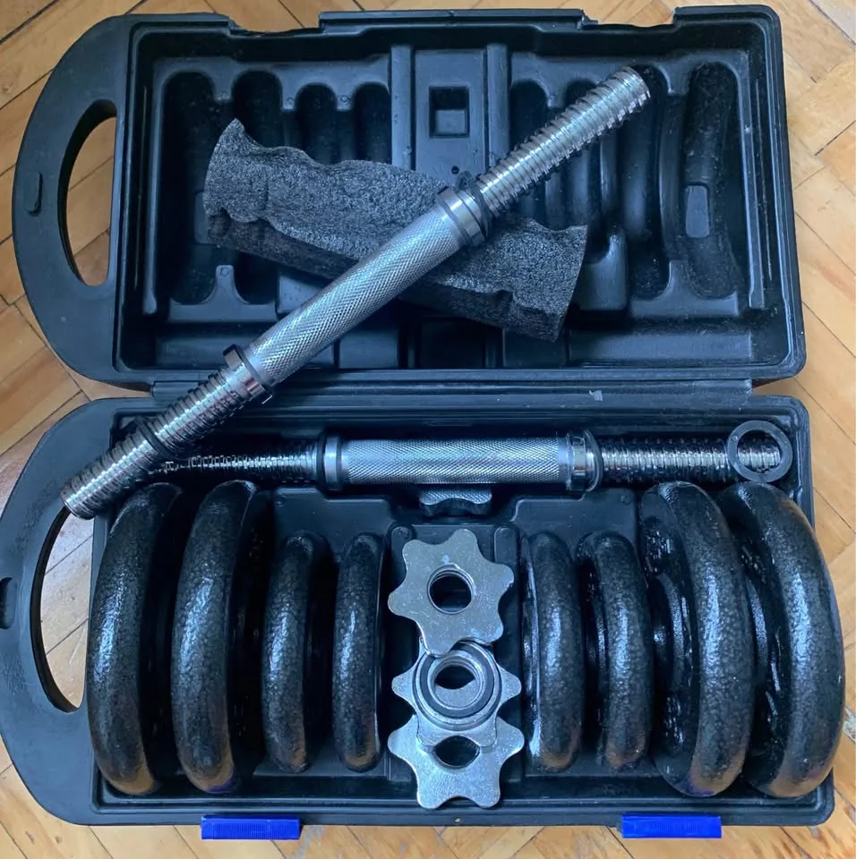 40 LB Adjustable Dumbbell Set. Brand new image indicator(3)