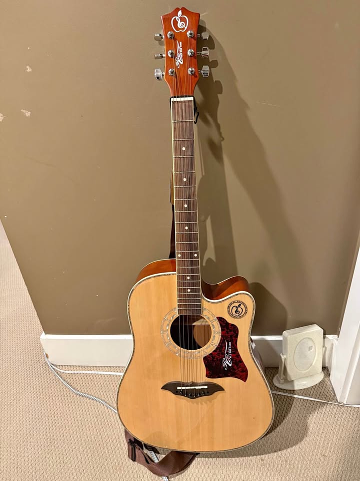 🎸 Semi‑Acoustic Guitar with Accessories – Excellent Condition