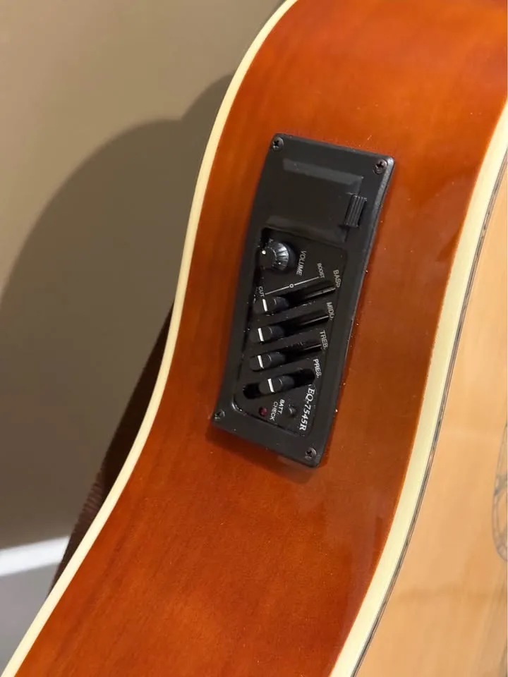 🎸 Semi‑Acoustic Guitar with Accessories – Excellent Condition image indicator(3)