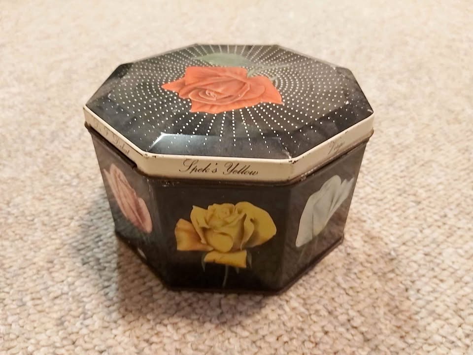 Vintage biscuit tin