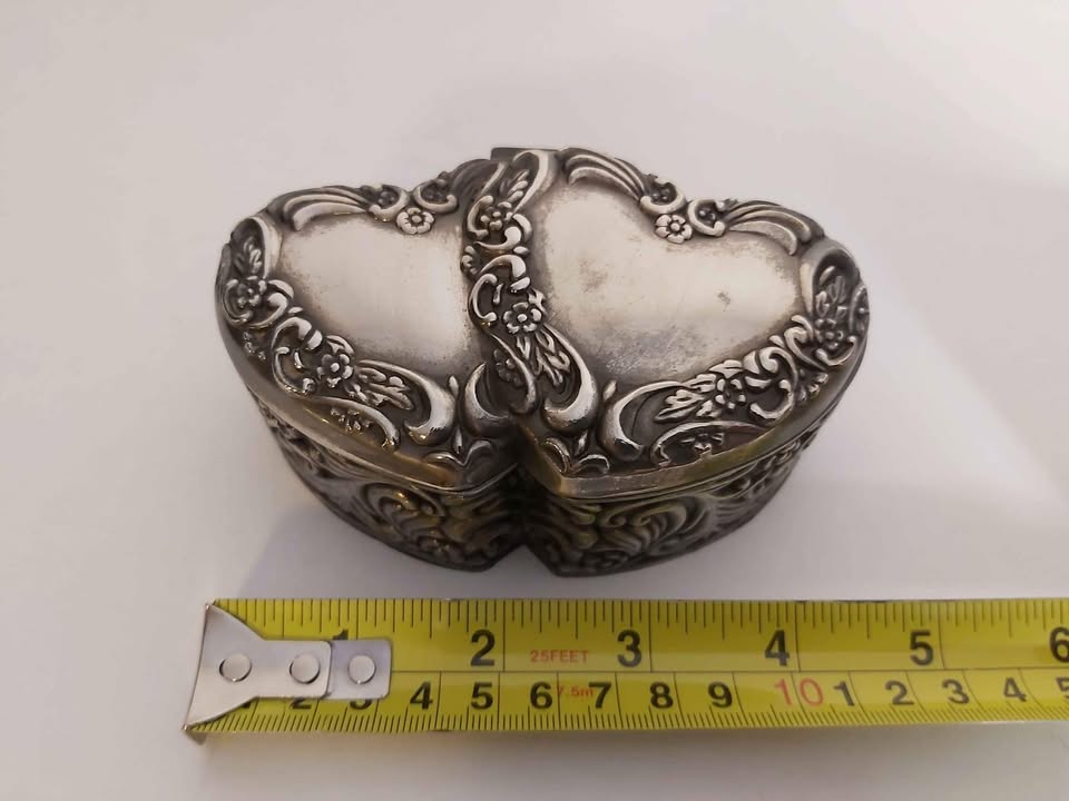 Silver plated jewelry box - photo 2
