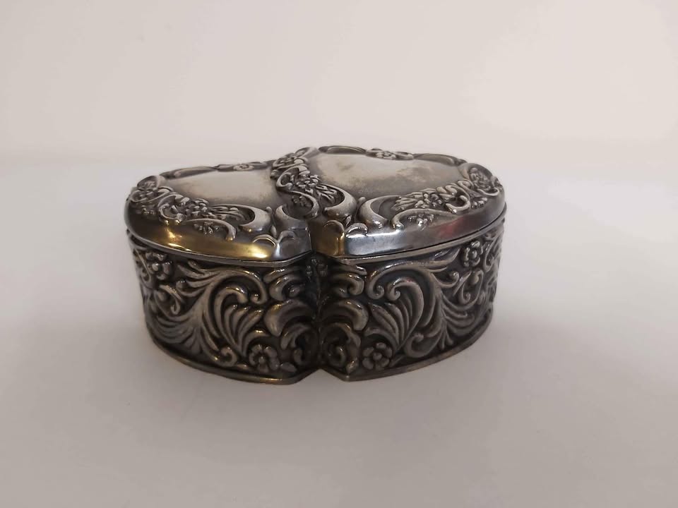 Silver plated jewelry box - photo 3