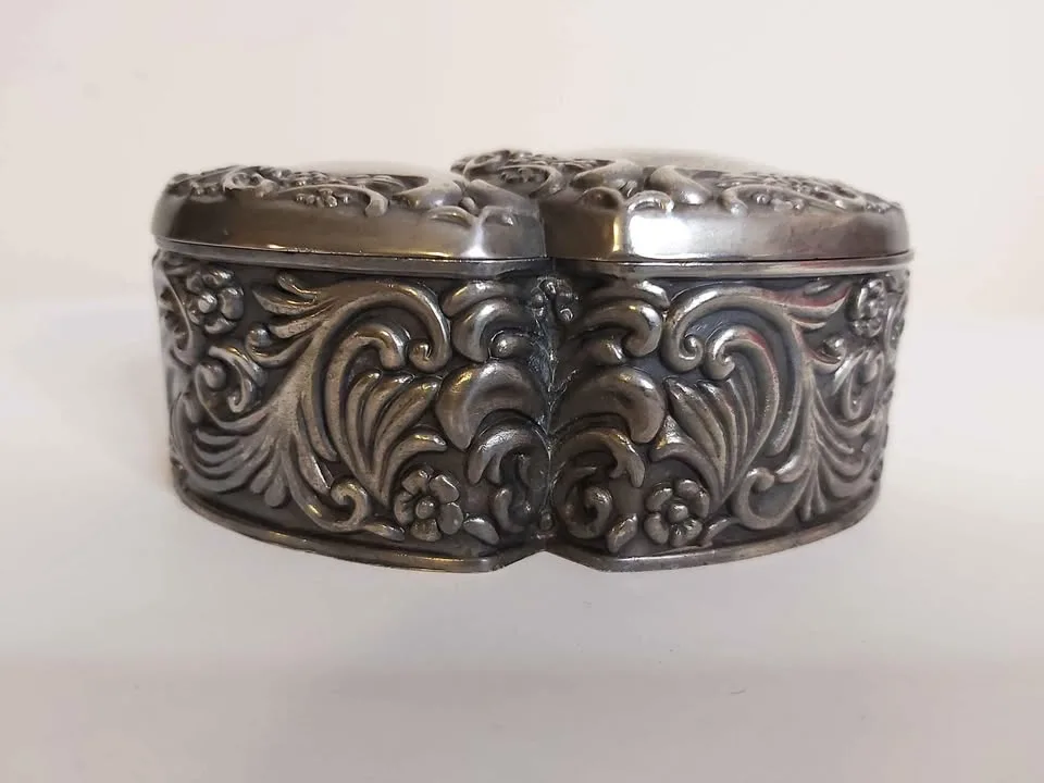 Silver plated jewelry box image indicator(5)