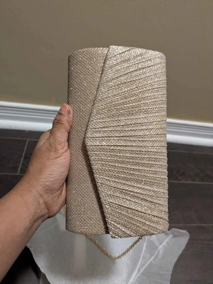 Brand new glittery evening bags for women image indicator(3)