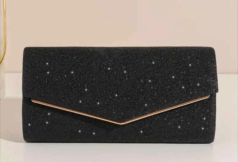 Brand new glittery evening bags for women image indicator(5)