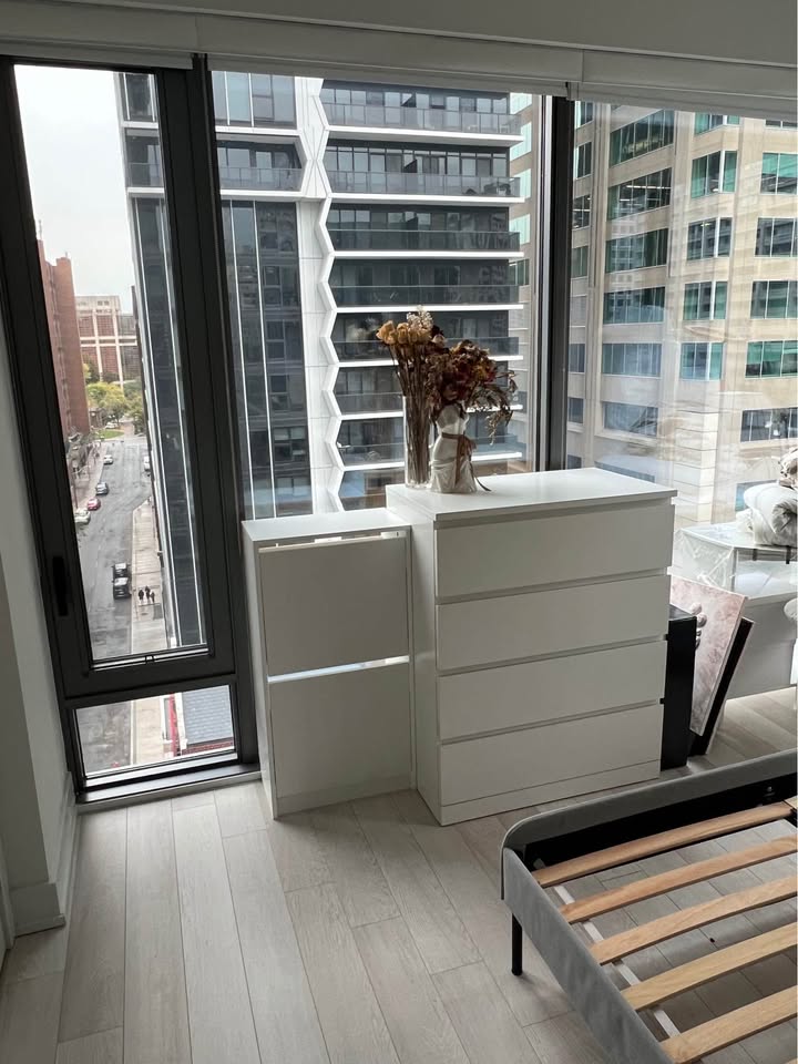 Bedroom Set – Bed Frame, Dresser, Nightstand & Shoe Cabinet - photo 2