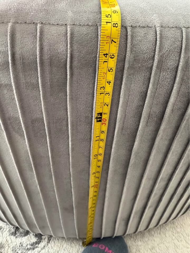 Grey Ottoman - photo 5