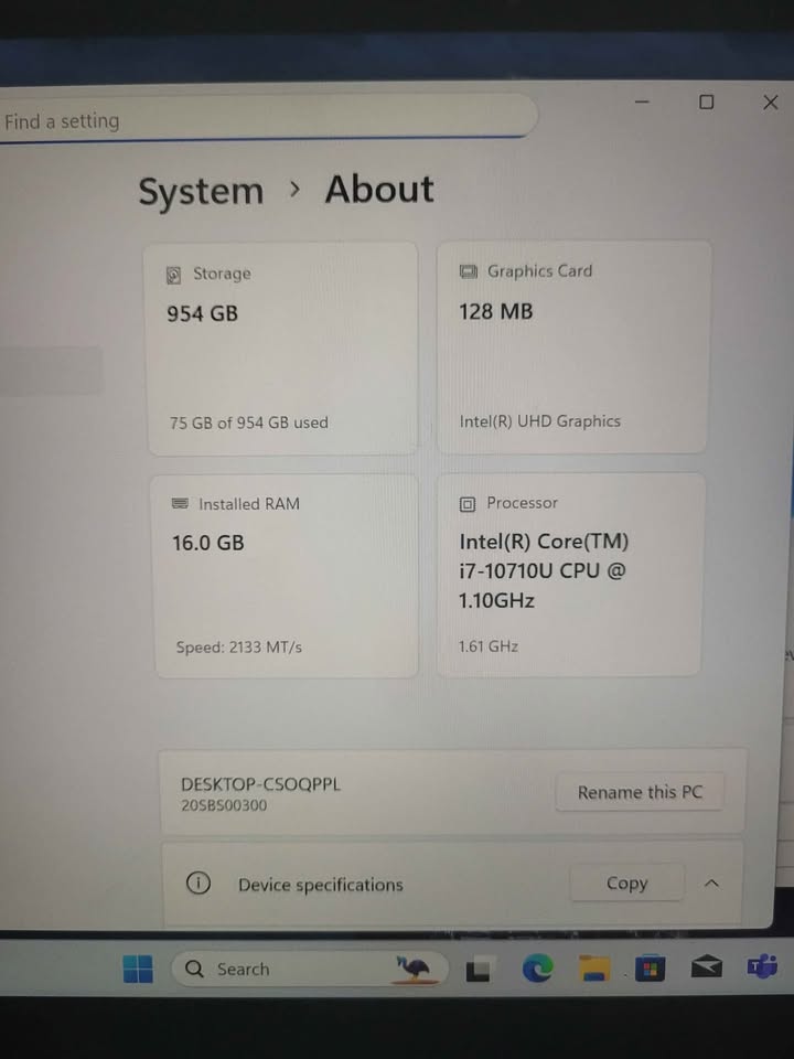 Lenovo ThinkPad X1 Yoga | i7 10th Gen | 16GB | 1TB SSD - photo 5