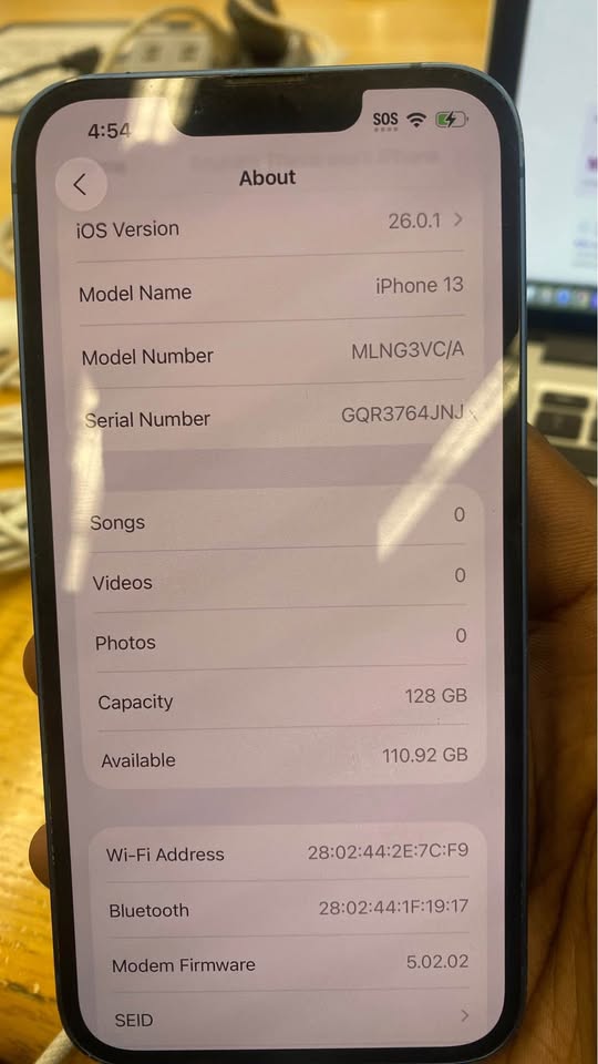 iPhone 13 128GB blue - photo 3