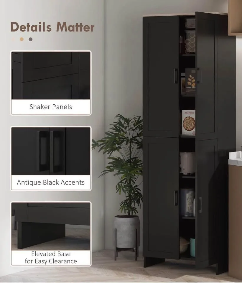 Kitchen Pantry Cabinet - 67.1" image indicator(5)