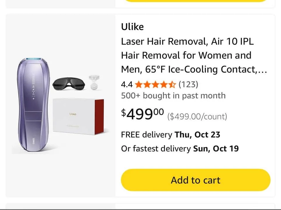 U Like IPL hair removal device image indicator(4)