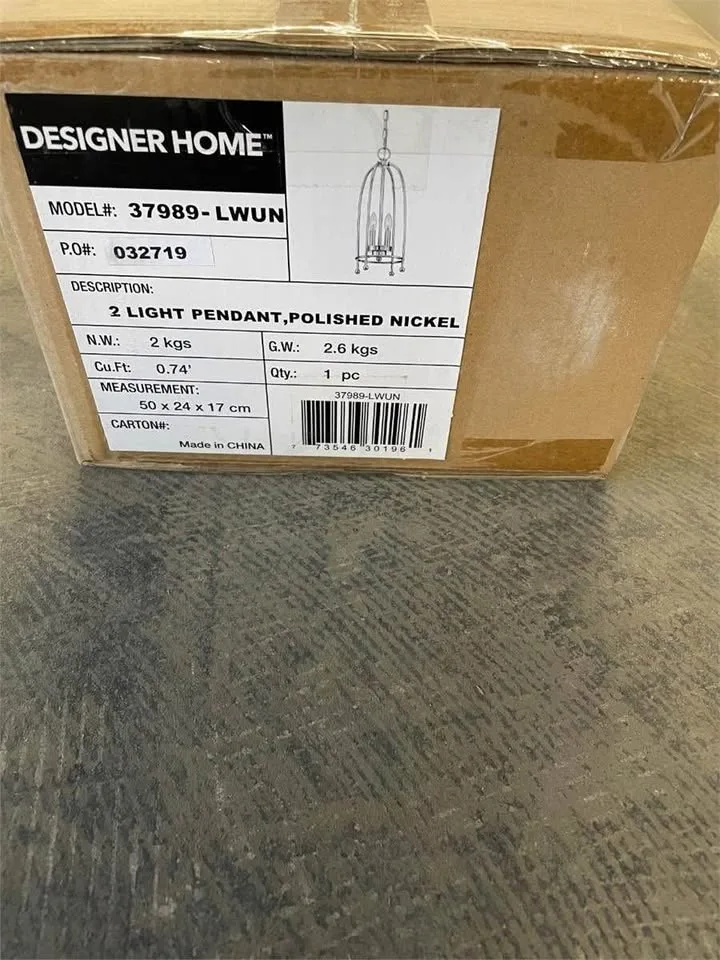 Brand New Pendant Light (set of 2) image indicator(4)