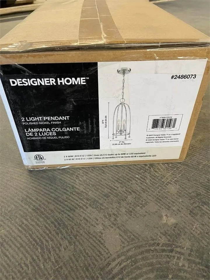 Brand New Pendant Light (set of 2) image indicator(5)