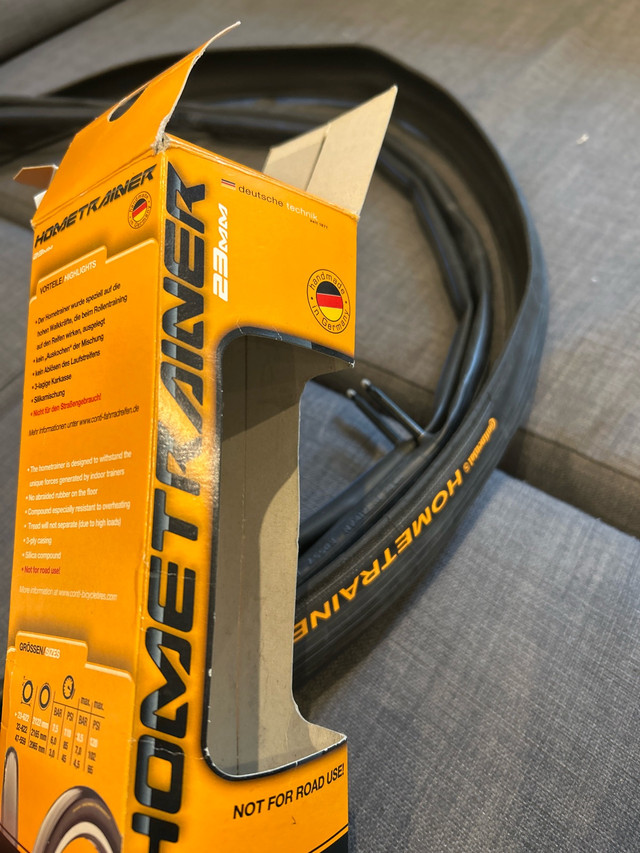 Road bike hometrainer tire -new - photo 2