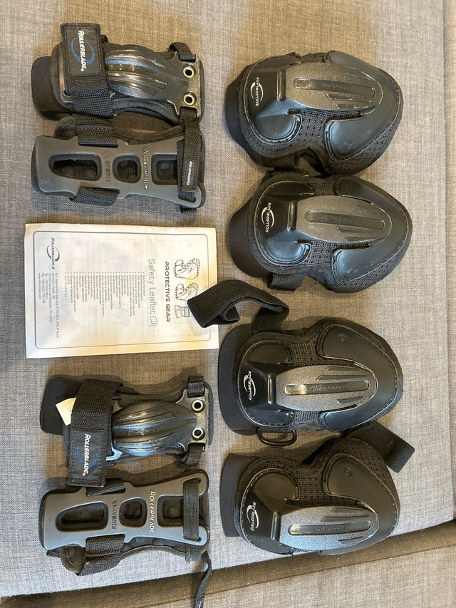 Rollerblade inline skating protective gear
