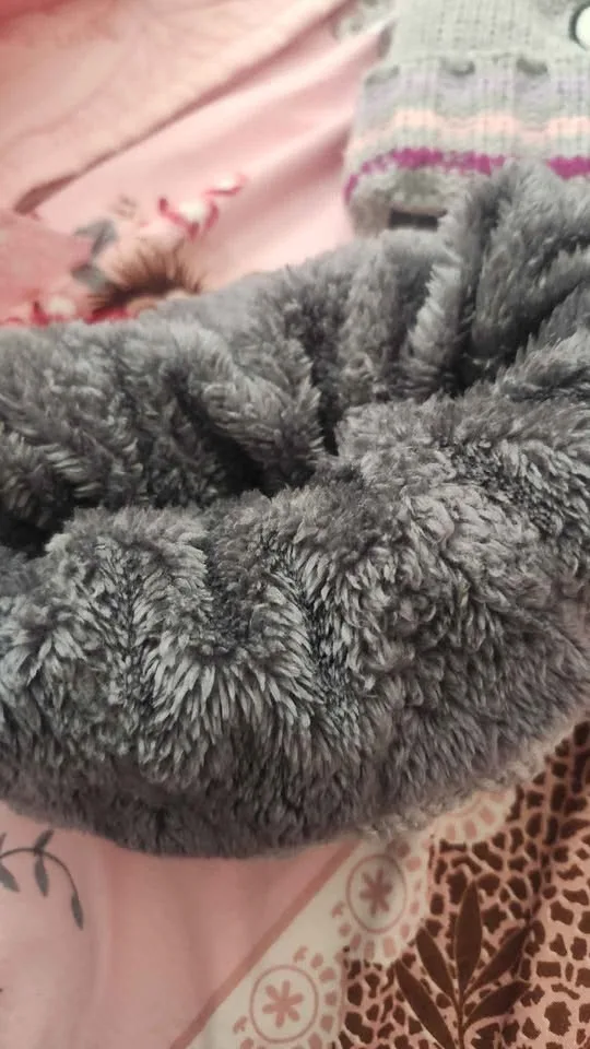 🦄 Adorable Unicorn Knit Hat & Neck Warmer Set – Kids 🦄 image indicator(4)