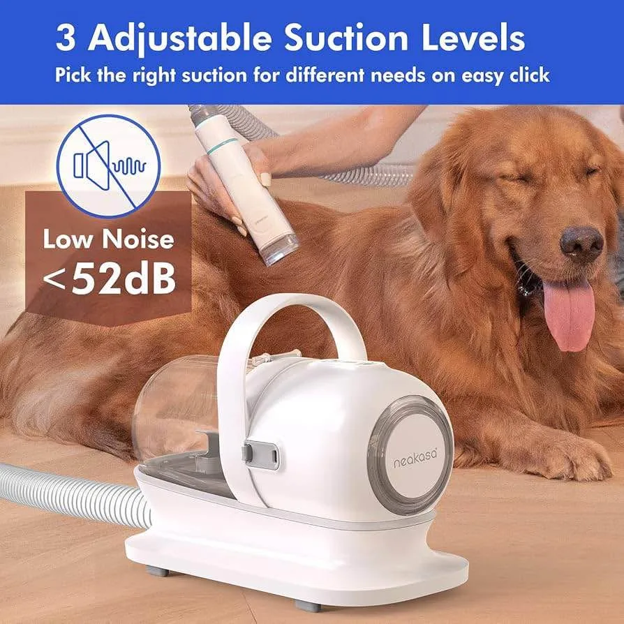 Pet vac with clippers for ultimate grooming. image indicator(5)
