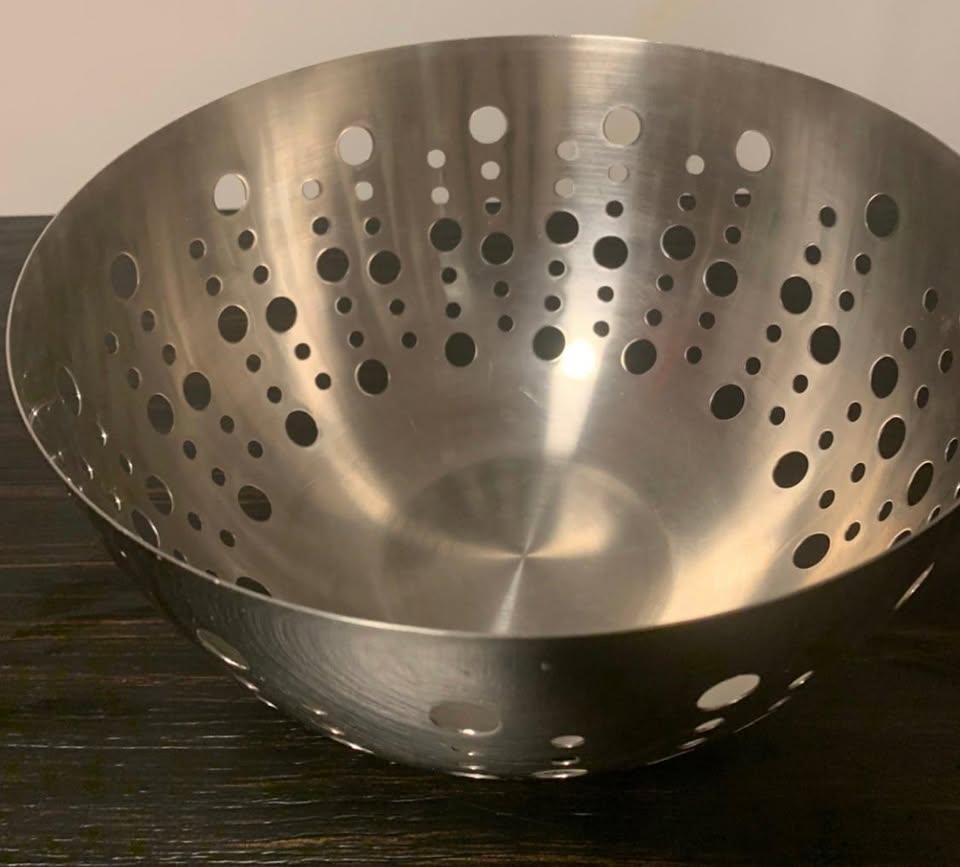 Torre & Tagus Stainless Steel Fruit Bowl