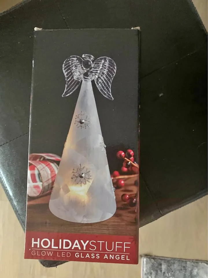 Holiday Stuff-Glow LED Glass Angel thumbnail