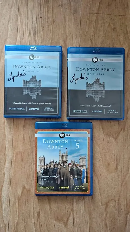 Downton Abbey, Season 1-5 in bluray thumbnail