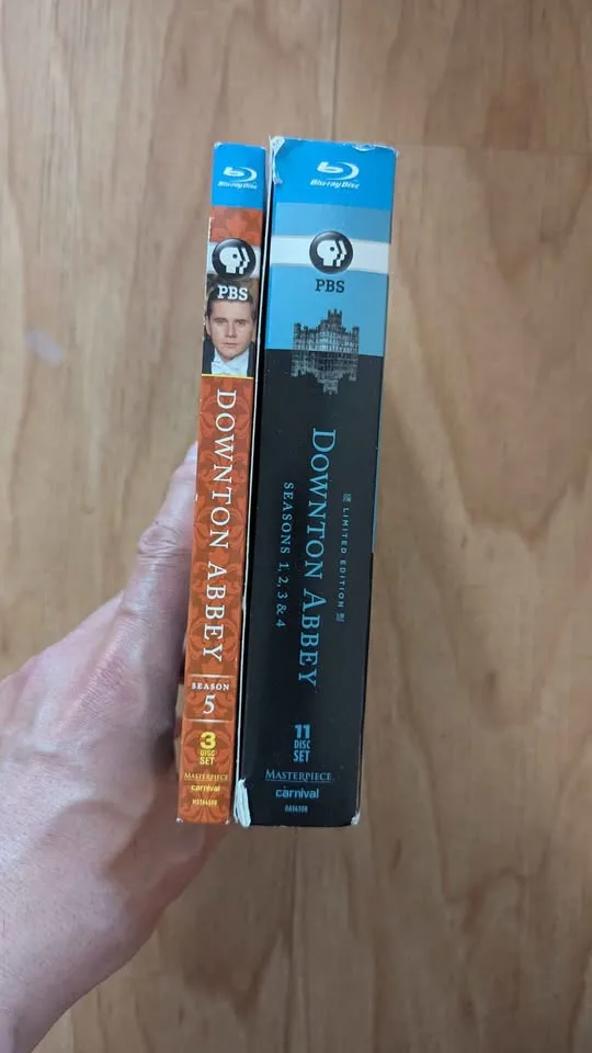 Downton Abbey, Season 1-5 in bluray image indicator(2)