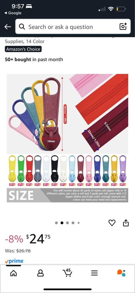 14 different colors zippers for crafts - photo 3